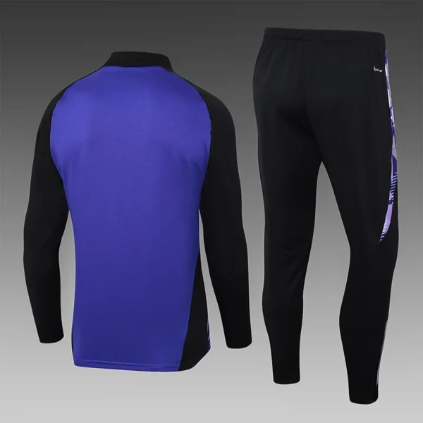 2024/2025 Germany Half-Pull Training Suit Purple Football Shirt