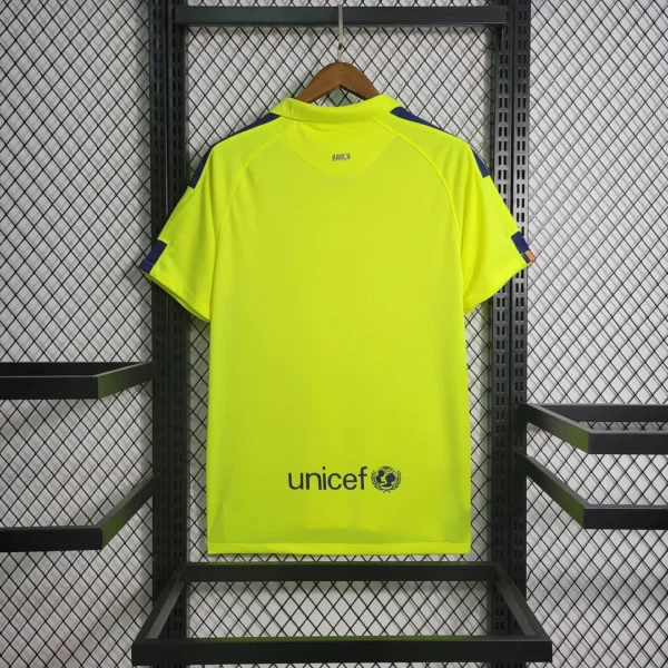 2014/2015 Retro Barcelona Second Away Football Shirt