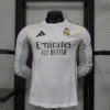 2025/2026 Long Sleeve Real Madrid Home Football Shirt