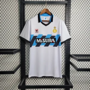 1990/1991 Retro Inter Milan Away Football Shirt