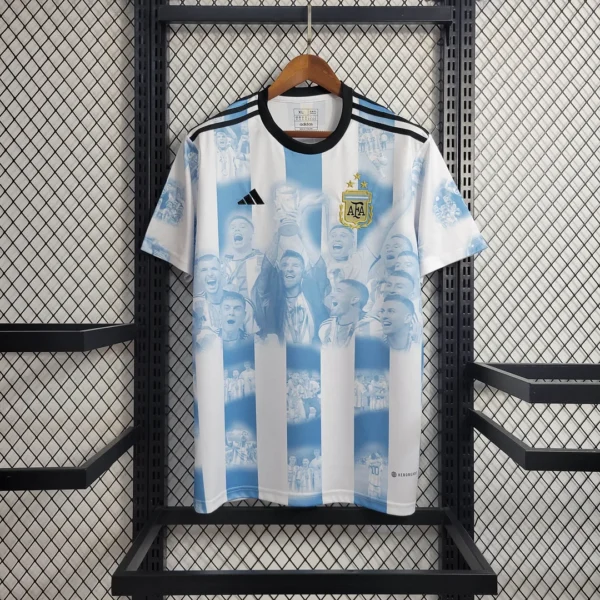 2022/2023 Argentina Home Champion Commemorative Edition Jersey