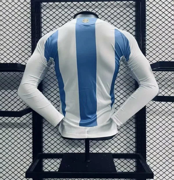 2024/2025 Argentina Home Players Edition Long Sleeve Football Jersey