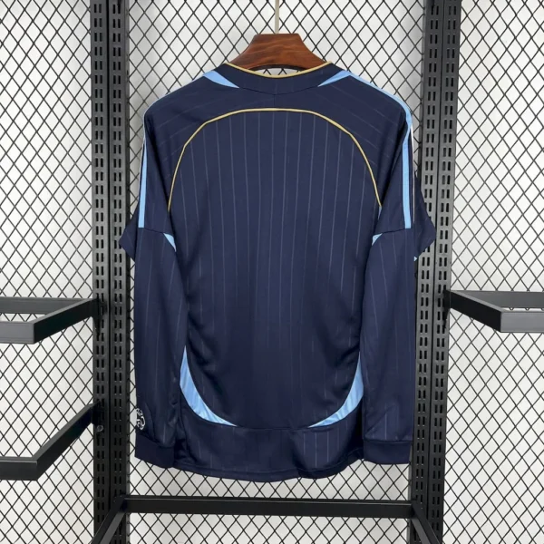 2006/2007 Argentina World Cup Away Long Sleeves Retro Jersey