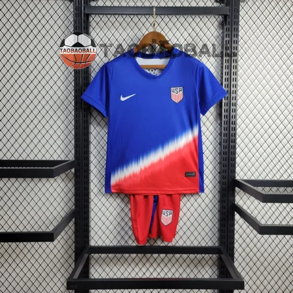 2024 United States Away Football Shirt Kids Size