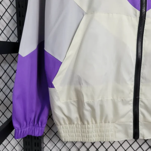 2023/2024 Argentina Windbreaker White-Purple Football Shirt