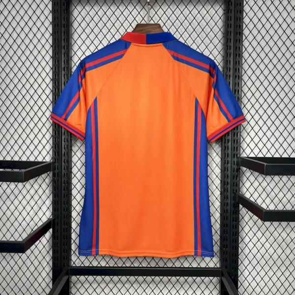 1998 Retro Barcelona Away Football Jersey