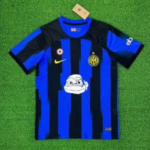 2023/2024 Inter Milan Home Ninja Turtle Edition Football Jersey