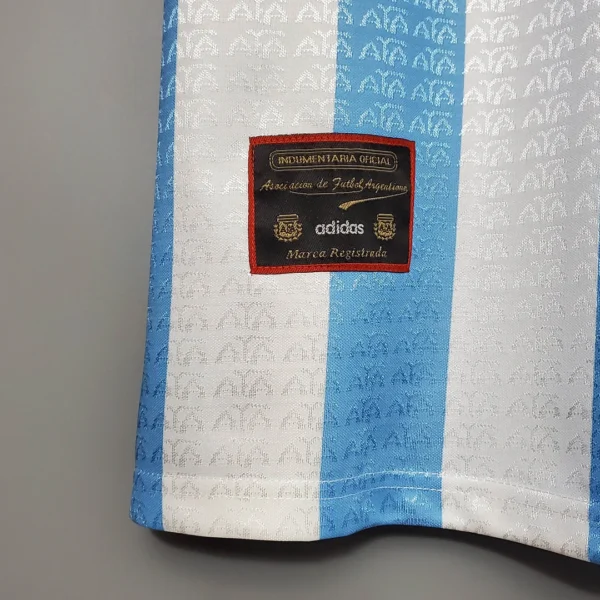 1997 Retro Argentina Home Football Shirt