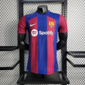 2023/2024 Player Version Barcelona Home Football Shirt
