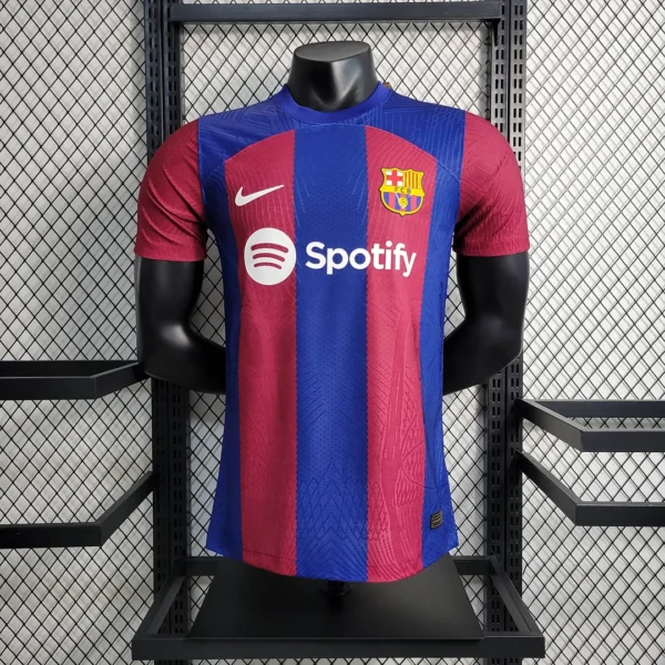 2023/2024 Player Version Barcelona Home Football Shirt