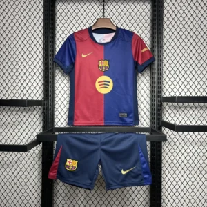 2024/2025 Barcelona Home Football Shirt Kids Size