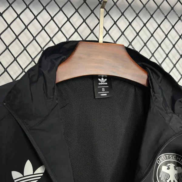 2024/2025 Germany Euro Black Windbreaker Football Shirt