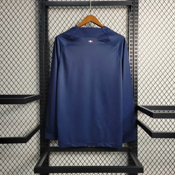 2023/2024 Long Sleeve Paris Saint-Germain Home Football Shirt