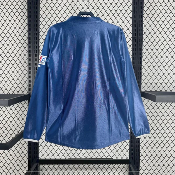 2001/2002 Retro Long Sleeve Paris Home Football Shirt