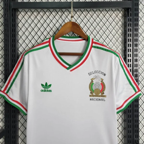 2023 Mexico White Football Shirt