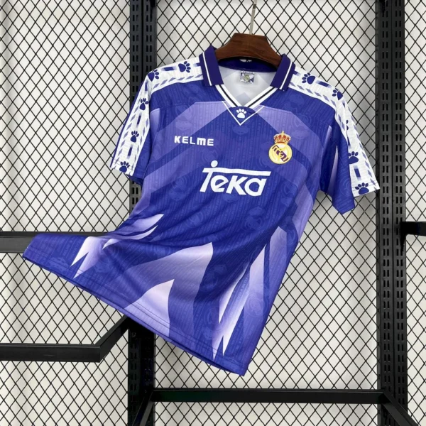 1996/1997 Retro Real Madrid Away Football Shirt