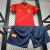 2012 Spain Home Football Shirt Kids Size