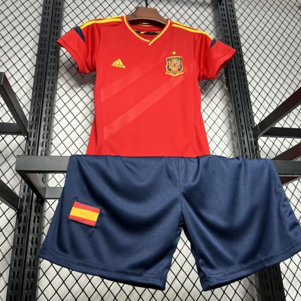 2012 Spain Home Football Shirt Kids Size