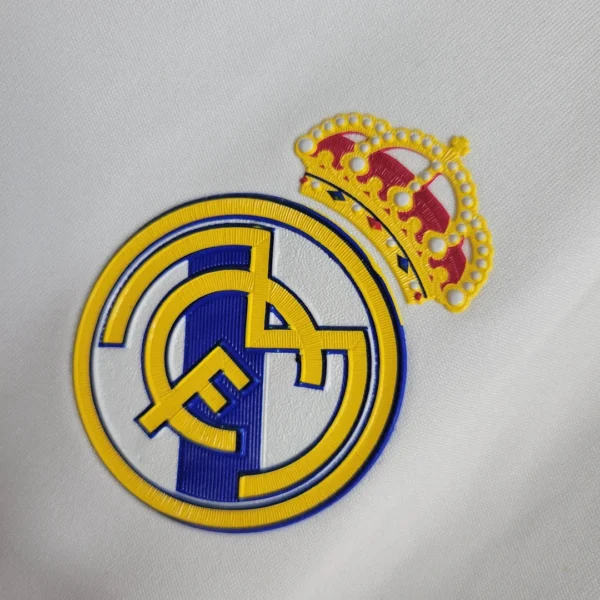 2011/2012 Retro Long Sleeve Real Madrid Home Football Shirt