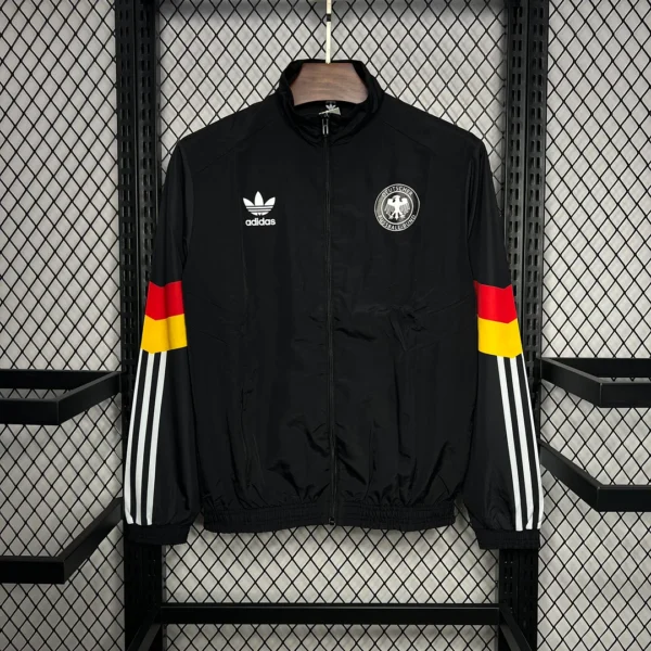 2024/2025 Germany Euro Black Windbreaker Football Shirt