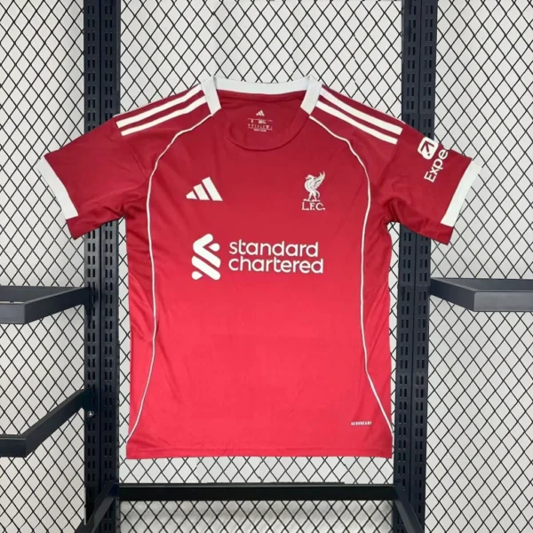2025/2026 Liverpool Home Football Shirt