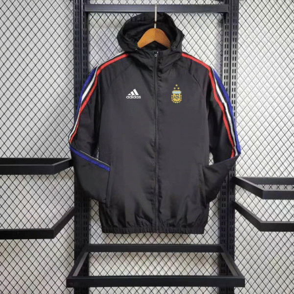 2024/2025 Argentina Windbreaker Black Football Shirt