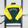 1982 Retro Brazilian Jacket Trench Jersey Football Shirt