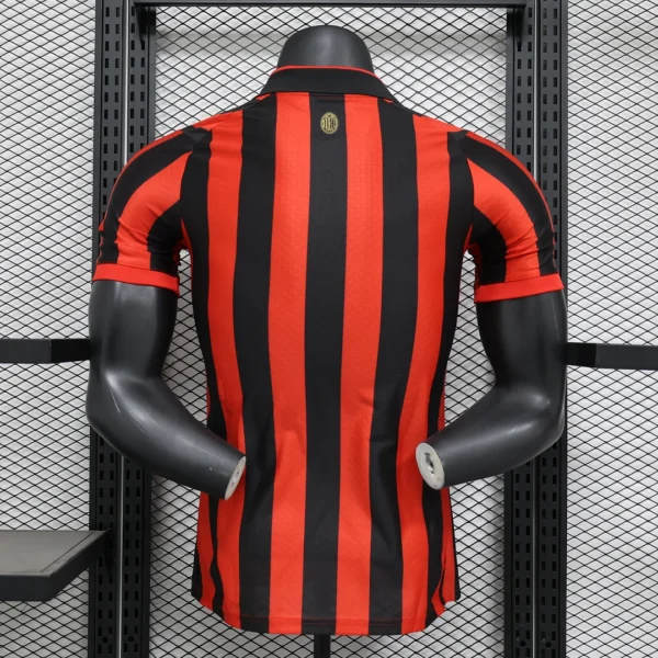 2025/2026 Player Edition AC Milan 125th Anniversary Edition Football Shirt