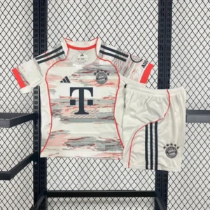 2025/2026 Bayern Munich Away Football Jersey Kids Size