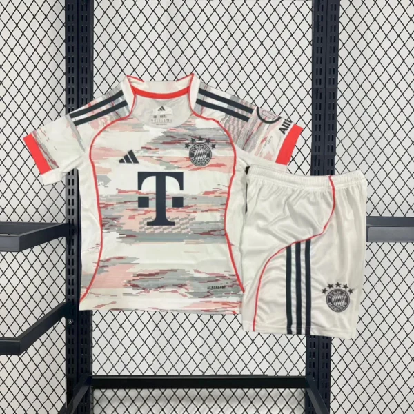 2025/2026 Bayern Munich Away Football Jersey Kids Size