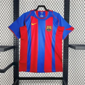 2004/2005 Retro Barcelona Home Football Shirt