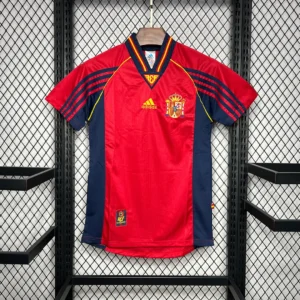 1998 Spain Home Retro Jersey