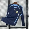 2006/2007 Argentina World Cup Away Long Sleeves Retro Jersey