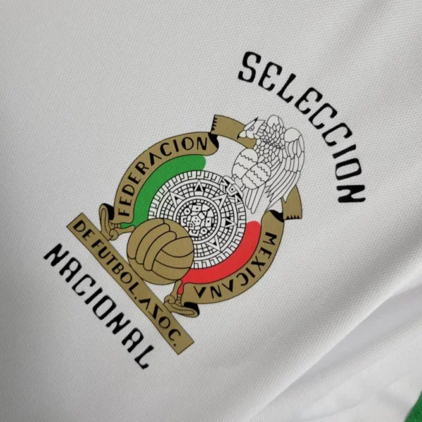 2023 Mexico White Football Shirt