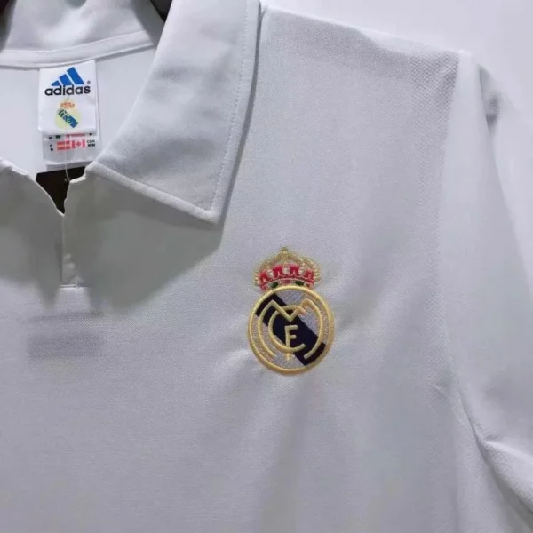 2002/2003 Retro Real Madrid Home Champions League Jersey