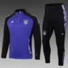 2024/2025 Germany Half-Pull Training Suit Purple Football Shirt
