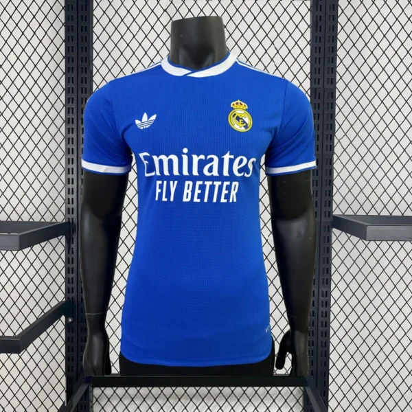 2025/2026 Player Version Real Madrid Second Away Football Shirt