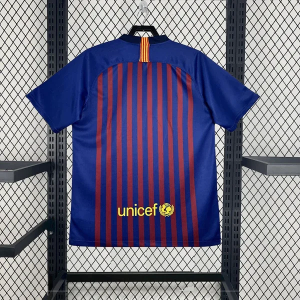 2018/2019 Retro Barcelona Home Football Shirt