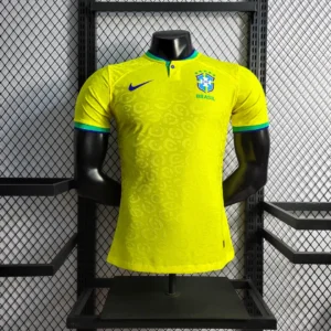 2022 Player Version Brazil Home Football Shirt
