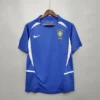 2002 Retro Brazil Away Football Shirt