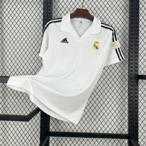 2000/2001 Real Madrid Home UCL Retro Football Shirt