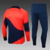 2023/2024 Paris Saint-Germain Half-Pull Training Suit Red Football Shirt