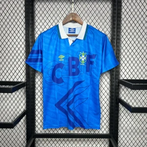 1991/1993 Retro Brazil Away Football Shirt