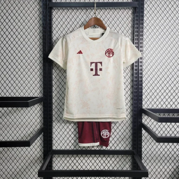 2023/2024 Bayern Munchen Third Away Football Shirt Kids Size