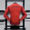 2024/2025 Player Edition Bayern Munich Home Long Sleeve Jersey