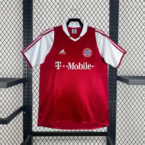 2003/2004 Retro Bayern Munchen Home Football Shirt