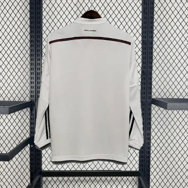 2014/2015 Retro Long Sleeve Real Madrid Home Football Shirt