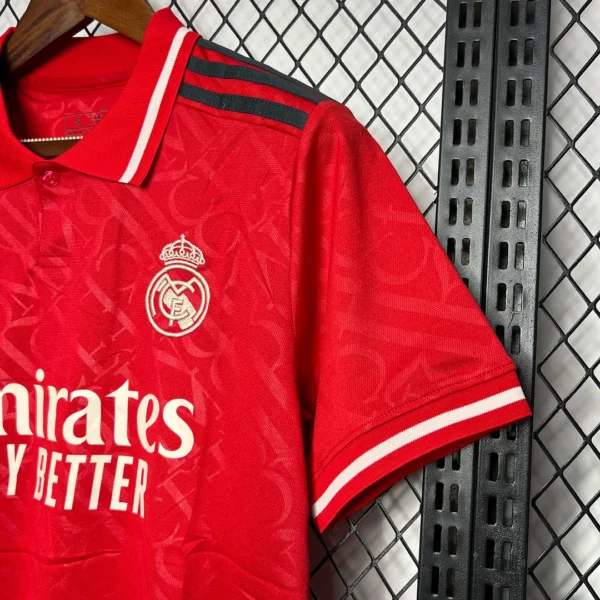 2024/2025 Real Madrid Red Football Jersey