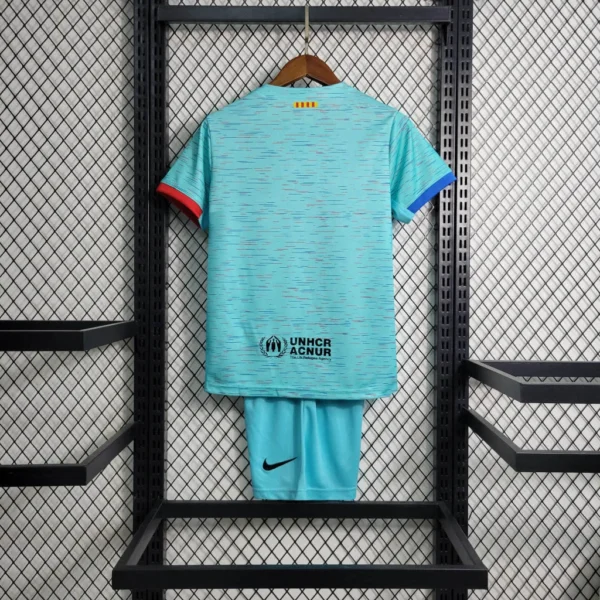 2023/2024 Barcelona Third Away Football Shirt Kids Size