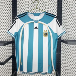 2006 Retro Argentina Home Football Shirt